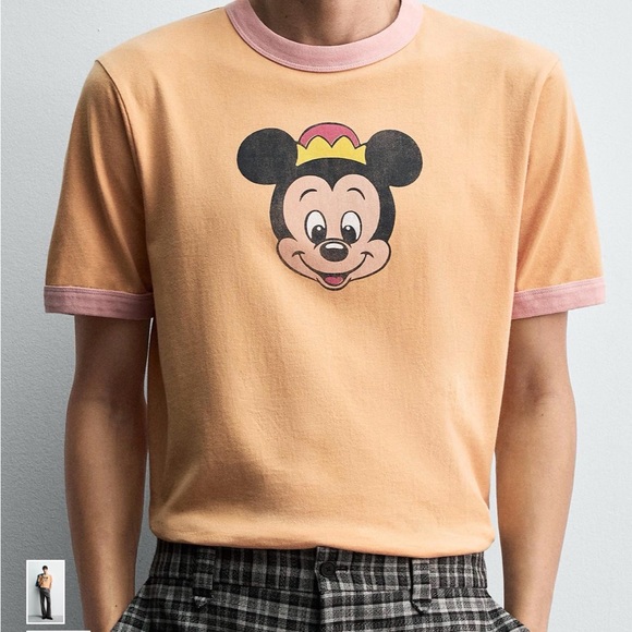 MORTY HARRY LAMBERT FOR ZARA X DISNEY T-SHIRT, Size XS - Picture 4 of 4